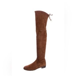 Stuart Wiseman Suede Lowland Over the Knee Boots. Size 8